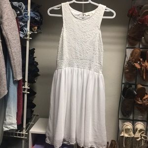Francesca’s White Lace Dress